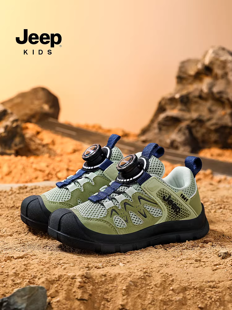 Giày thể thao nhẹ thoáng khí cho bé gái, giày mùa thu cài nút cho bé trai, giày chạy bộ đế mềm mới năm 2025