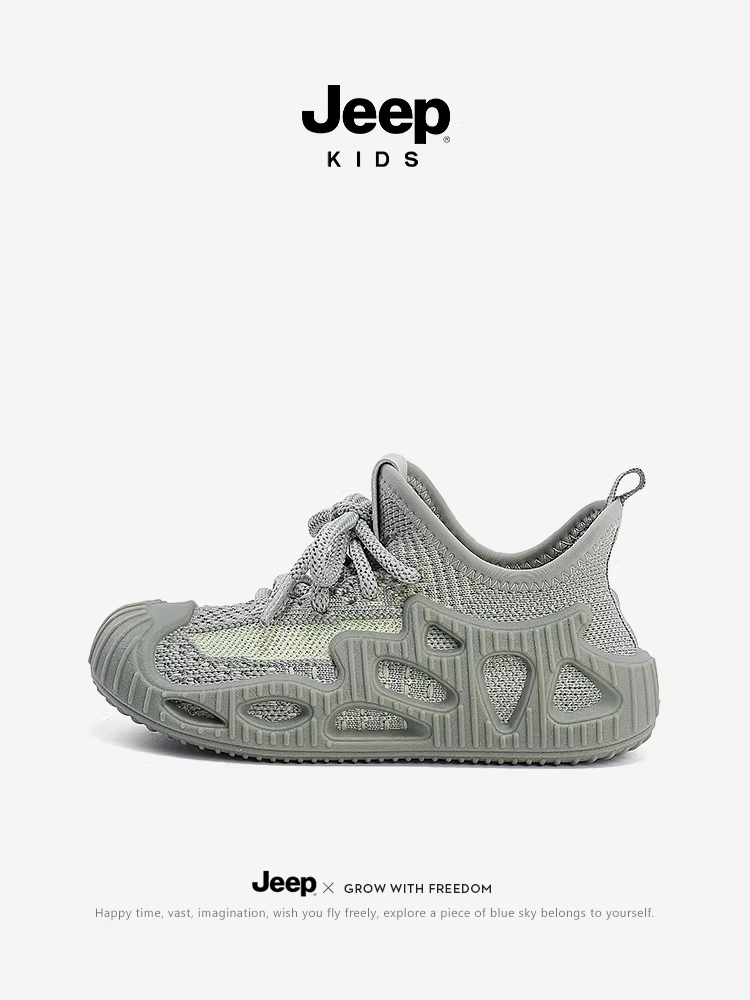 Giày thể thao nam Jeep 2025 giày chạy bộ mùa hè mới kiểu lười dành cho nữ giày lưới thoáng khí