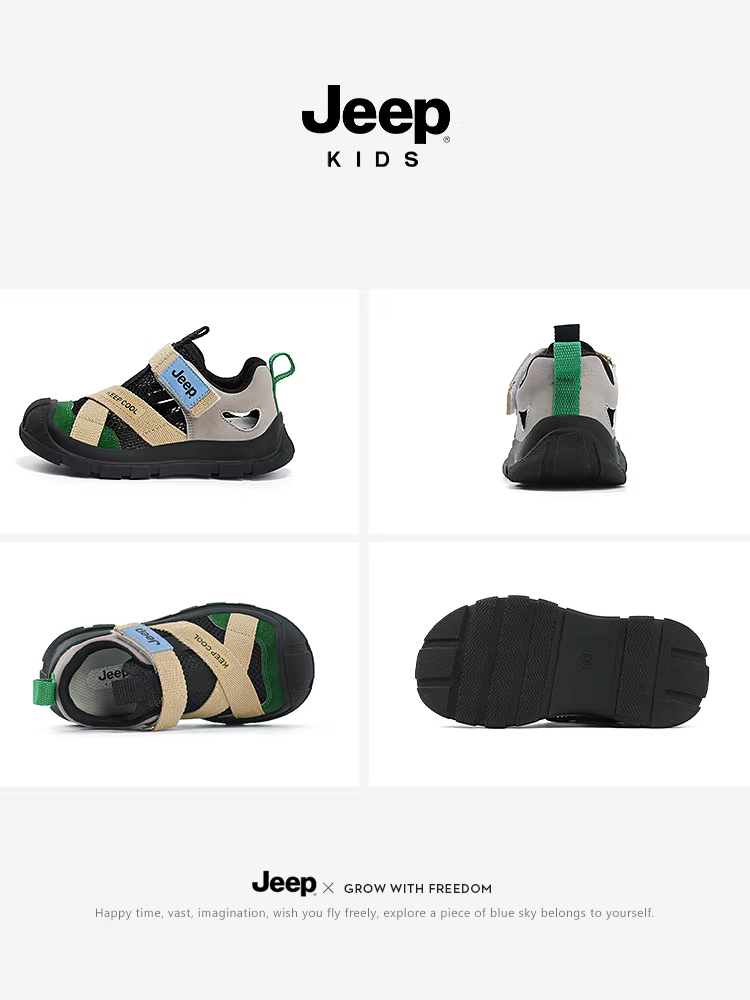 Giày sandal kín mũi cho bé trai, giày đi nước mùa hè 2025, giày đi biển mới cho bé gái, giày lưới rỗng cho bé gái