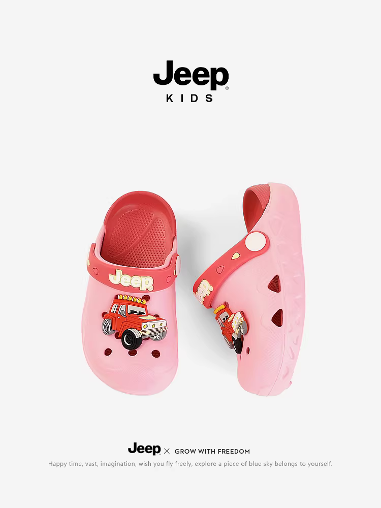 Dép trẻ em Jeep, giày đi biển chống nước, dép chống trơn trượt, giày đi suối ngoài trời mới 2025, guốc trẻ em.