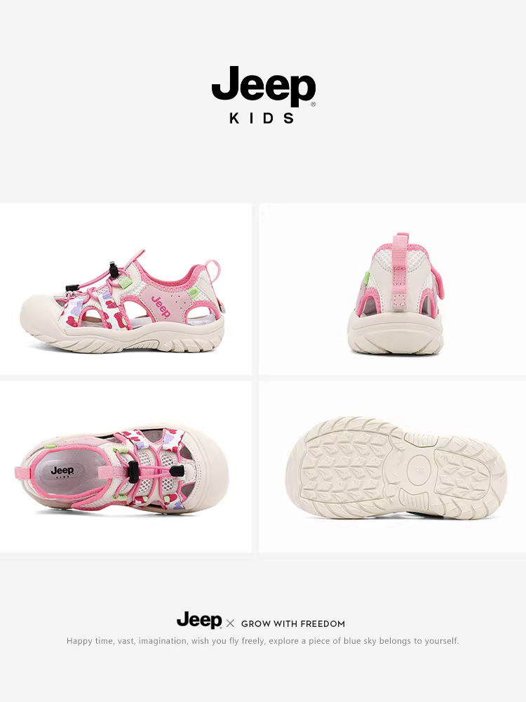 Dép nữ Jeep, giày nước ngoài trời, giày đi biển, giày nữ, dép mùa hè mới 2025, giày đi sông trẻ em