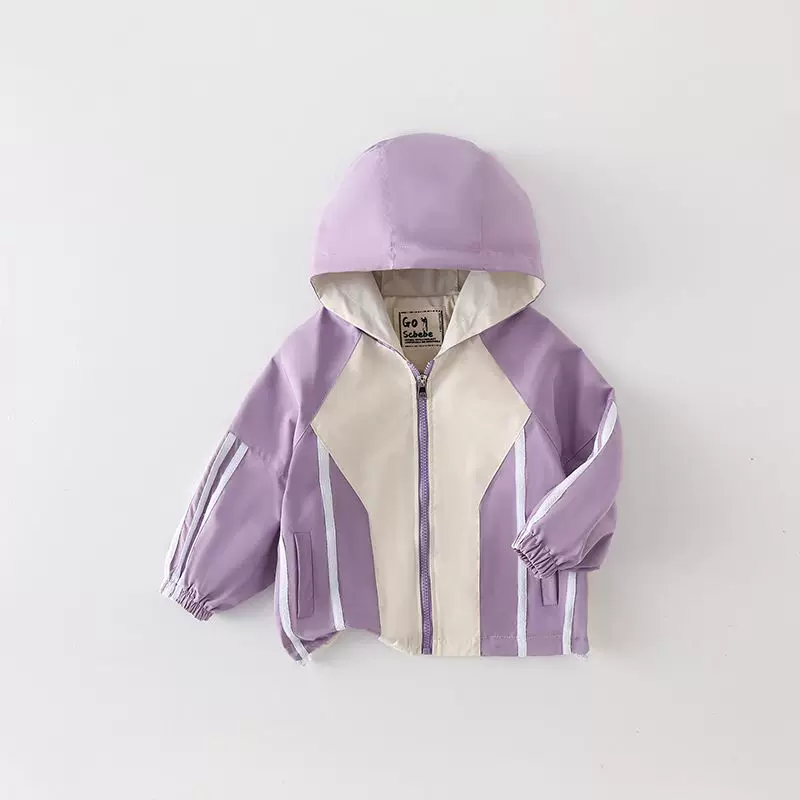 Áo khoác trẻ em và áo gió mùa xuân thu 2025 áo khoác đa năng thông thường mới dành cho trẻ nhỏ AW427