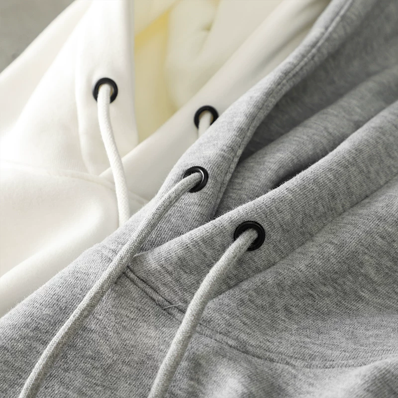 Áo nỉ OMZM kiểu Mỹ 460G dày dặn dành cho nam, áo hoodie lót lông mùa thu đông, áo khoác thêu họa tiết cặp đôi phong cách thường ngày