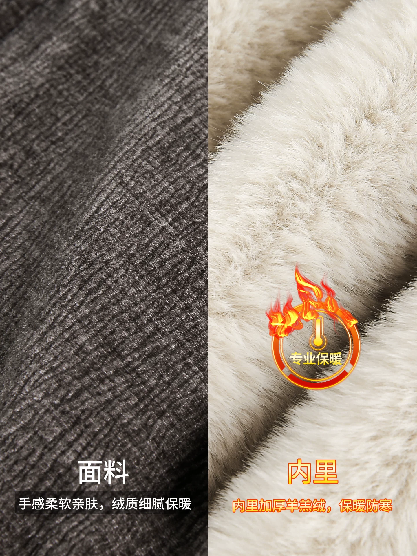 Áo khoác cotton có cổ lông phong cách Mỹ OMZM dành cho nam, áo khoác bảo hộ lao động có mũ trùm đầu có thể đảo ngược mùa đông cổ điển lót lông cừu ấm áp