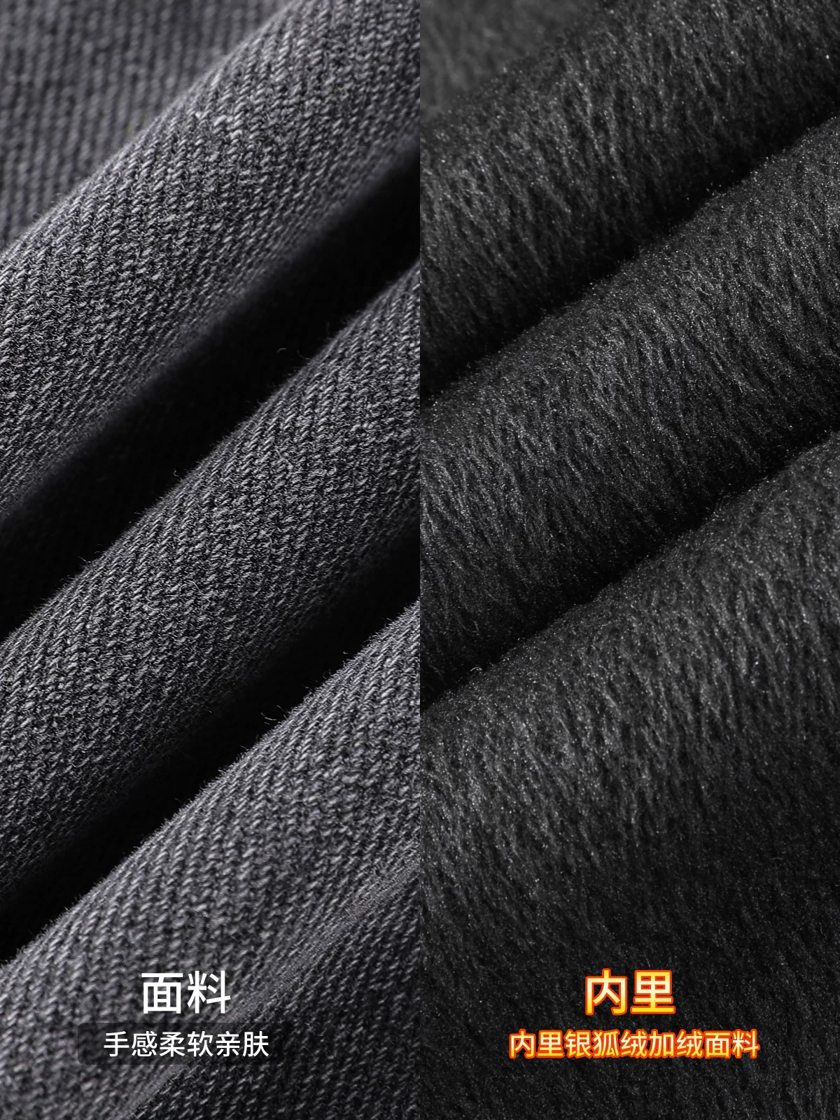 Quần jean lót lông cừu OMZM dành cho nam, phong cách mới xuân thu 2023, quần ống rộng ống rộng, quần cargo kiểu Mỹ đã qua giặt.