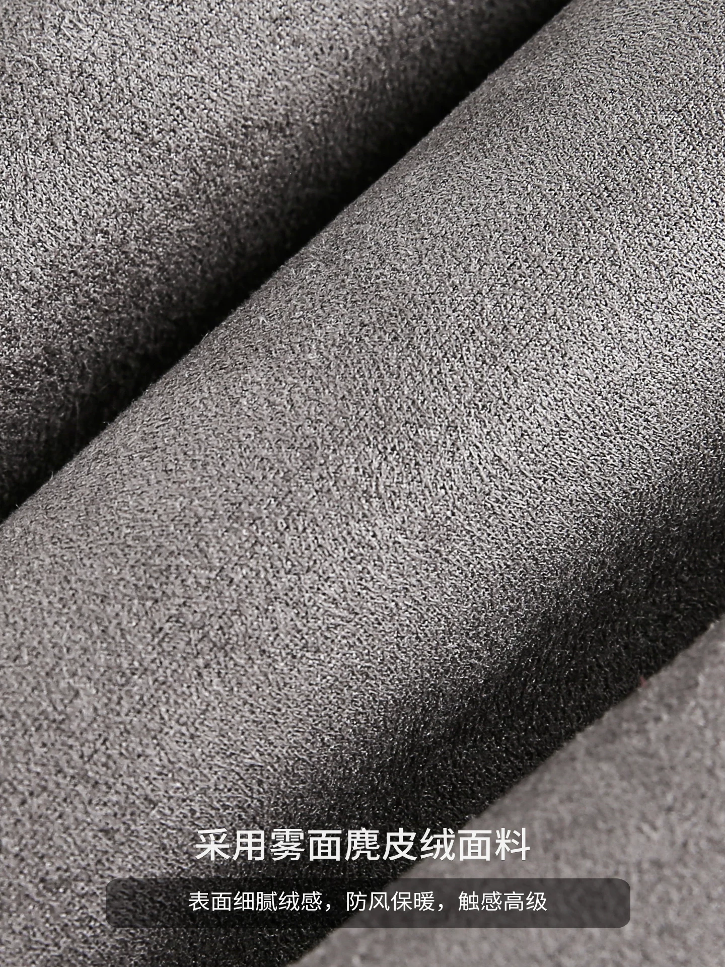 Áo khoác cotton lót bông mùa đông dành cho nam OMZM có lớp lót lông cừu, dày dặn để giữ ấm, áo khoác da lộn kiểu dáng sạch sẽ kiểu Mỹ