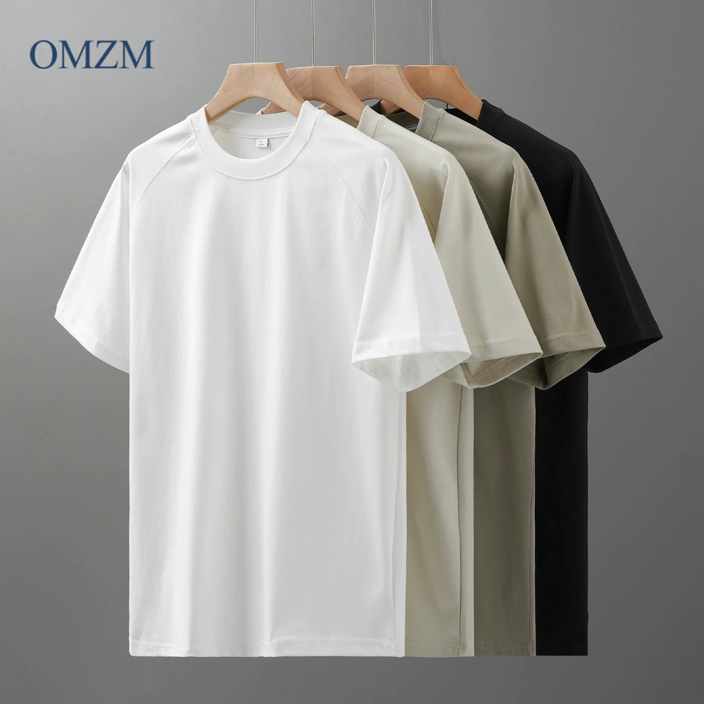 【7A Kháng khuẩn】Áo thun ngắn tay lưới nhanh khô dành cho nam, mùa hè dệt kim ba sợi dáng rộng tay raglan màu trơn nửa tay