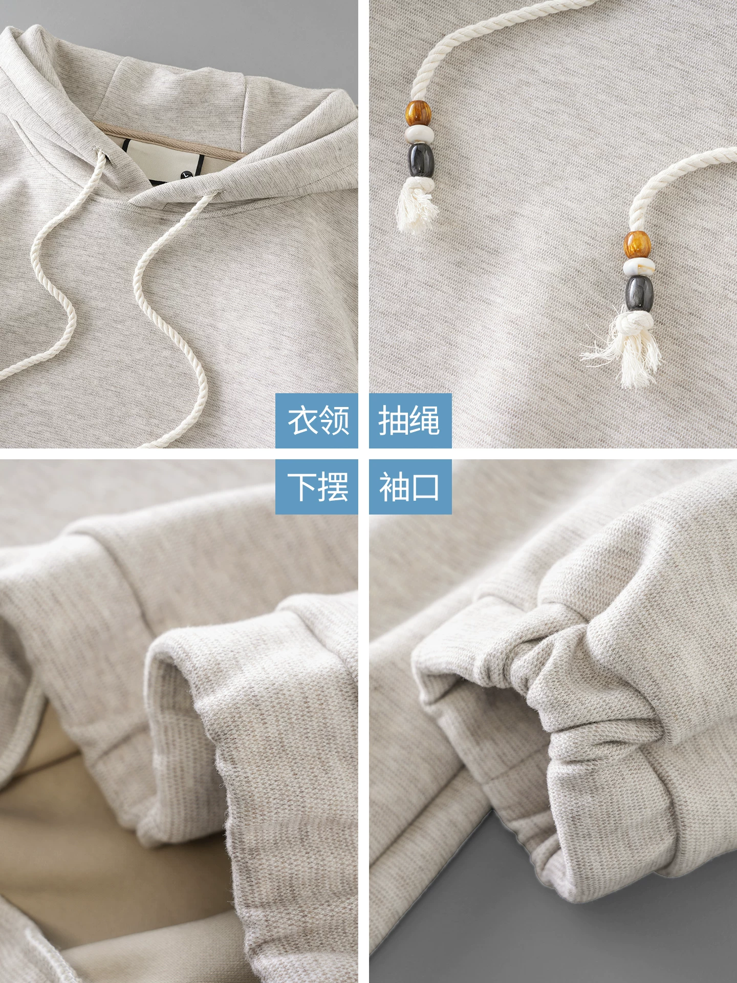 Áo hoodie nam OMZM440G chất liệu dày dặn, kiểu dáng Mỹ mùa thu, không nhăn, màu trơn, tay dài, dáng rộng, áo thể thao cặp đôi