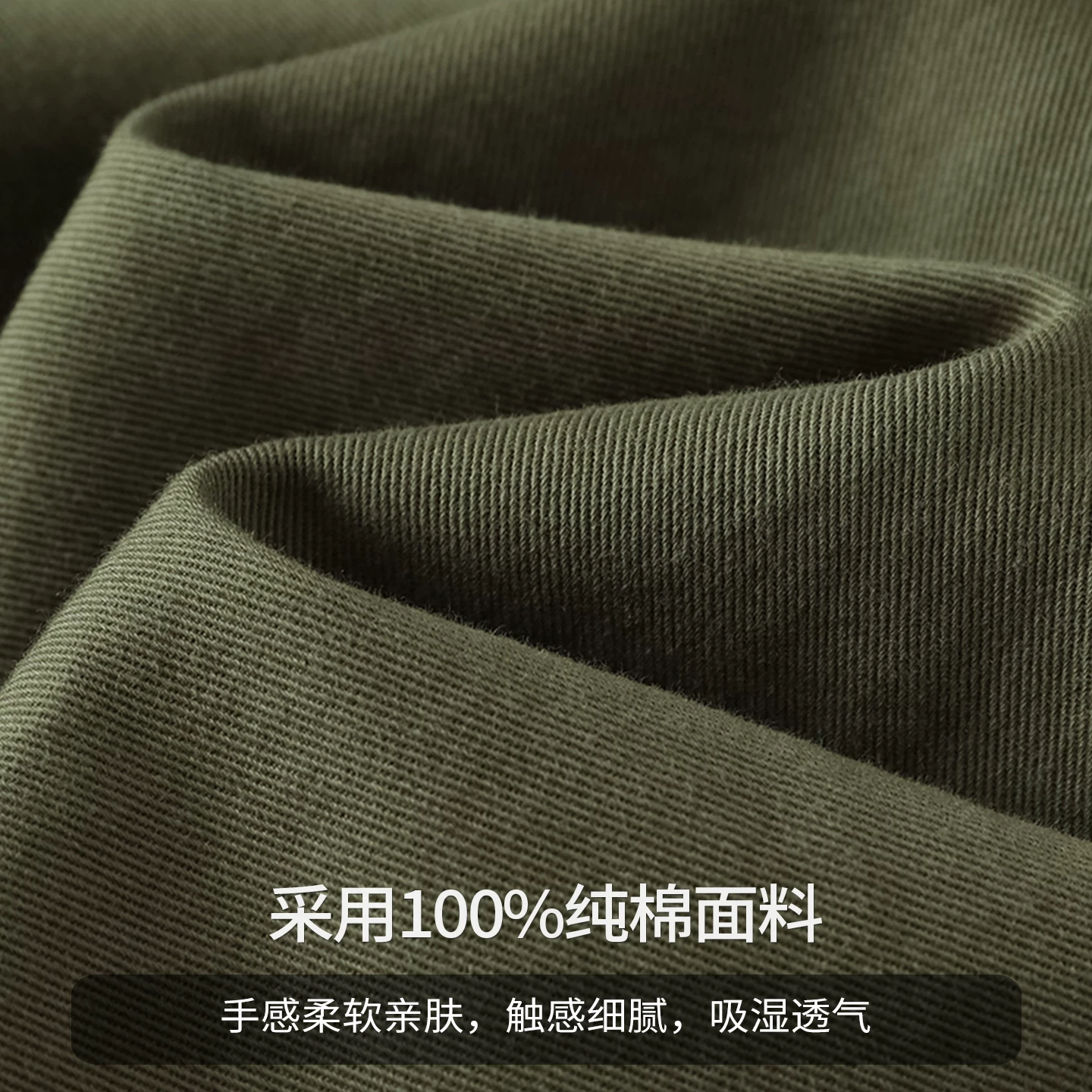 Áo sơ mi công sở cổ đứng bằng cotton nguyên chất OMZM dành cho nam, áo sơ mi dài tay màu trơn mùa xuân thu có túi đôi áo khoác