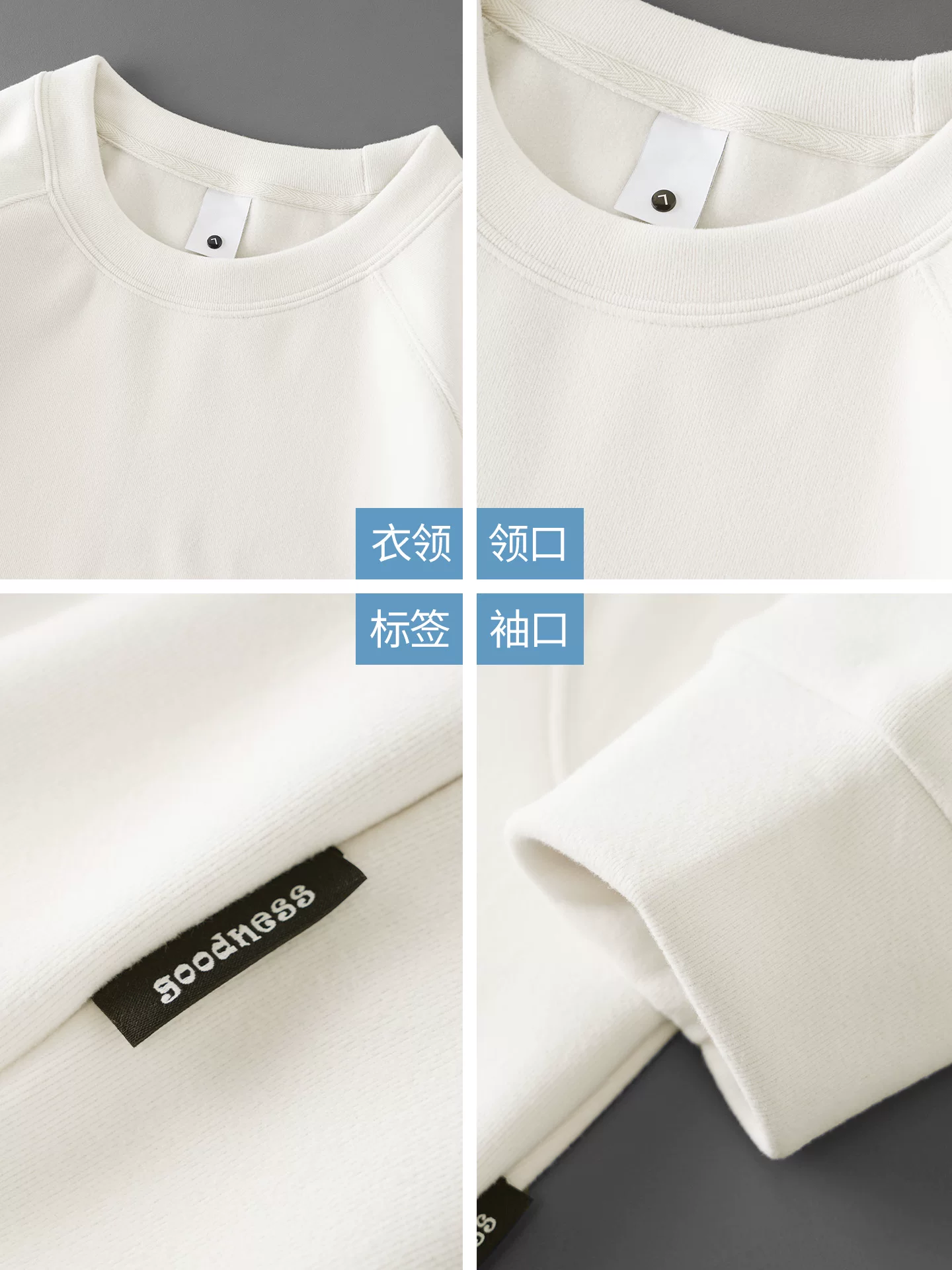 Áo nỉ hạng nặng OMZM dành cho nam, áo sơ mi lót bên trong dày dặn ấm áp mùa đông với áo khoác cleanfit ghép nối.