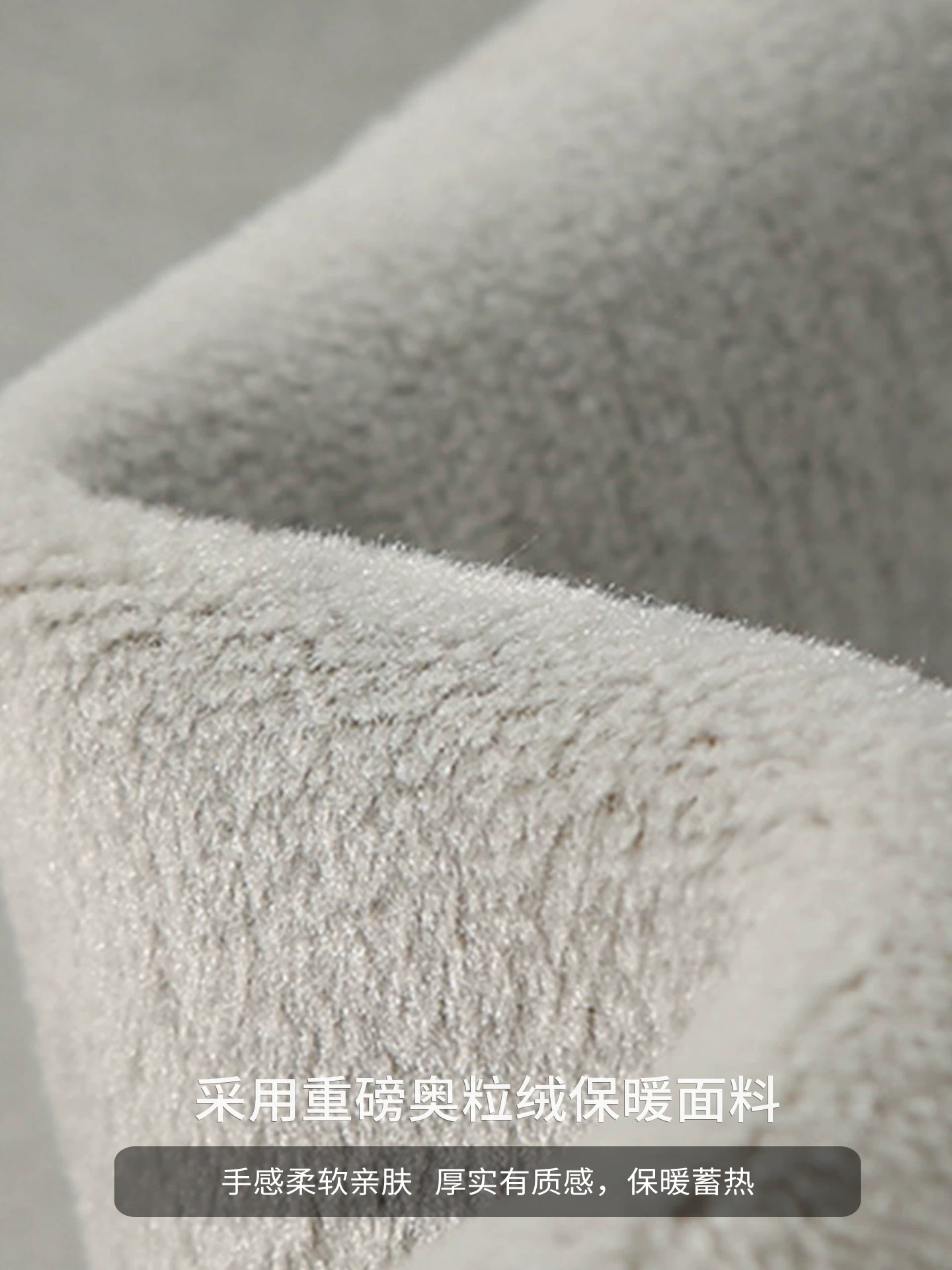 Quần thể thao ống thẳng lót lông cừu hạng nặng OMZM dành cho nam, quần ống rộng lót lông giữ nhiệt mùa đông, quần thể thao dáng rộng phong cách Mỹ.