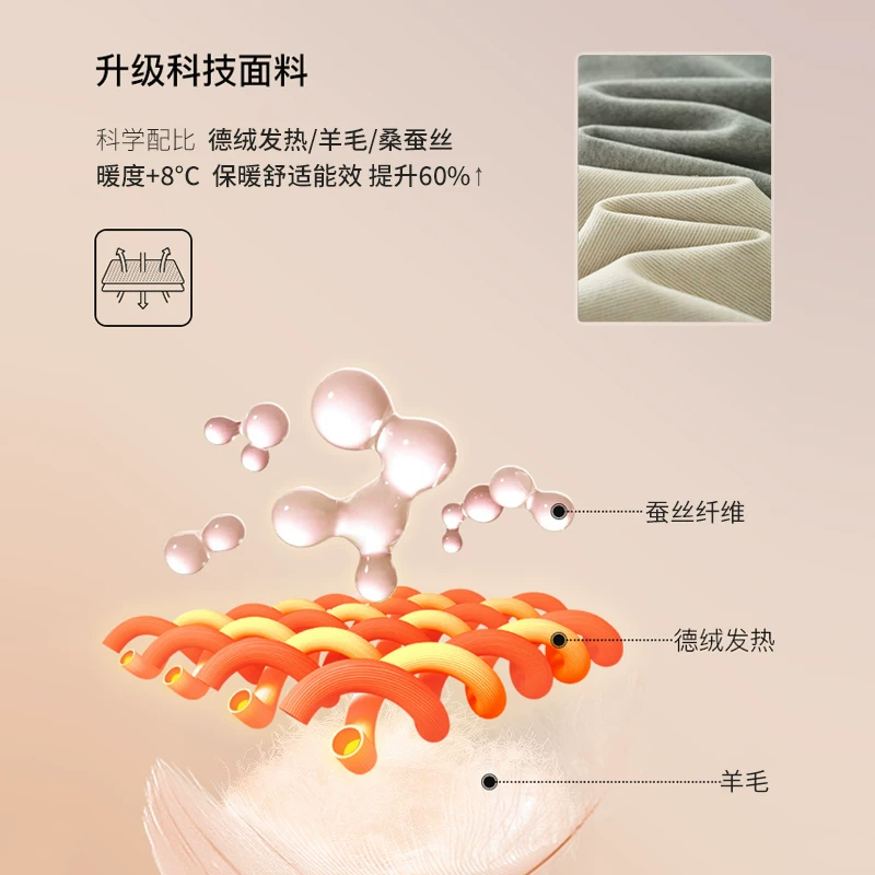 Áo sơ mi cổ cao nửa cổ bằng vải nhung OMZM dành cho nam, áo thun dài tay dày dặn ấm áp hai mặt nhung dày dặn mùa đông