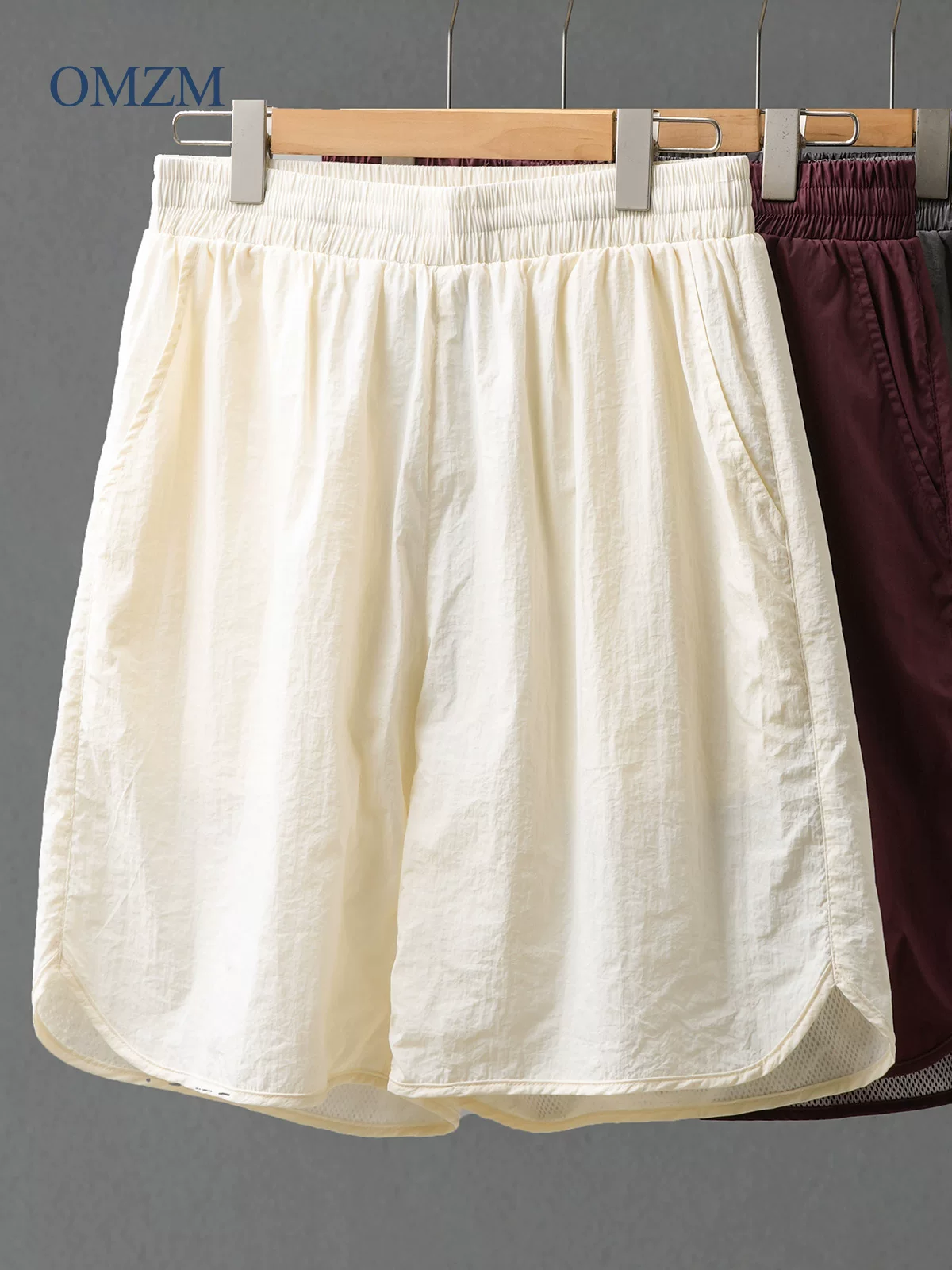 【Nhẹ và thoáng mát】Quần short nhanh khô bằng nylon kiểu Mỹ dành cho nam, quần short bóng rổ thể thao lưới mỏng thoáng khí mùa hè.