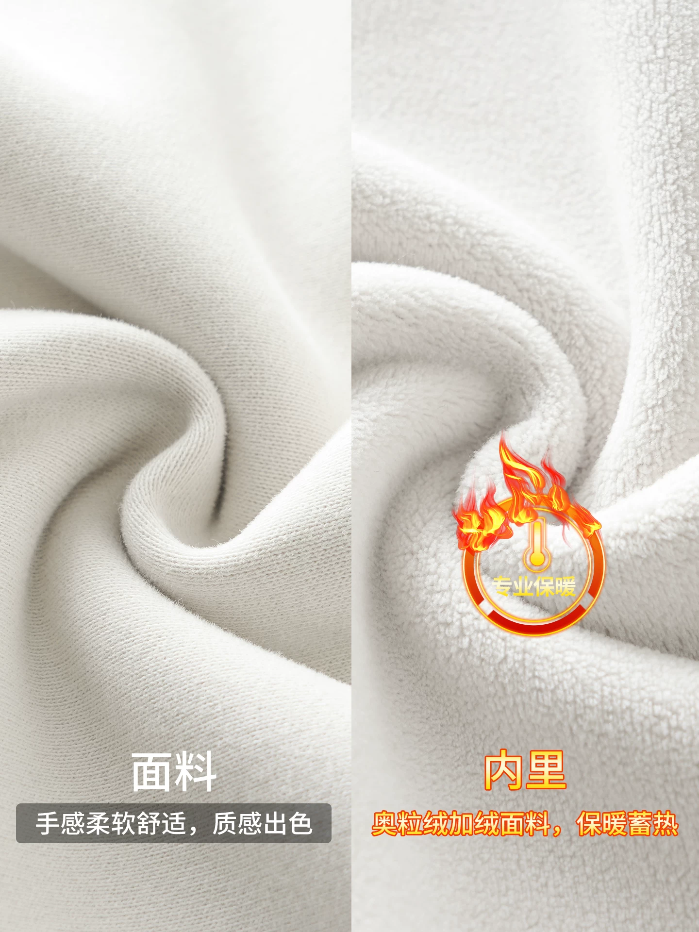 Áo nỉ lông cừu hạng nặng OMZM dành cho nam, phong cách đường phố cao cấp của Mỹ mùa đông, dày dặn và ấm áp, áo sơ mi đế có đinh tán, dáng rộng, cổ tròn, tay dài.