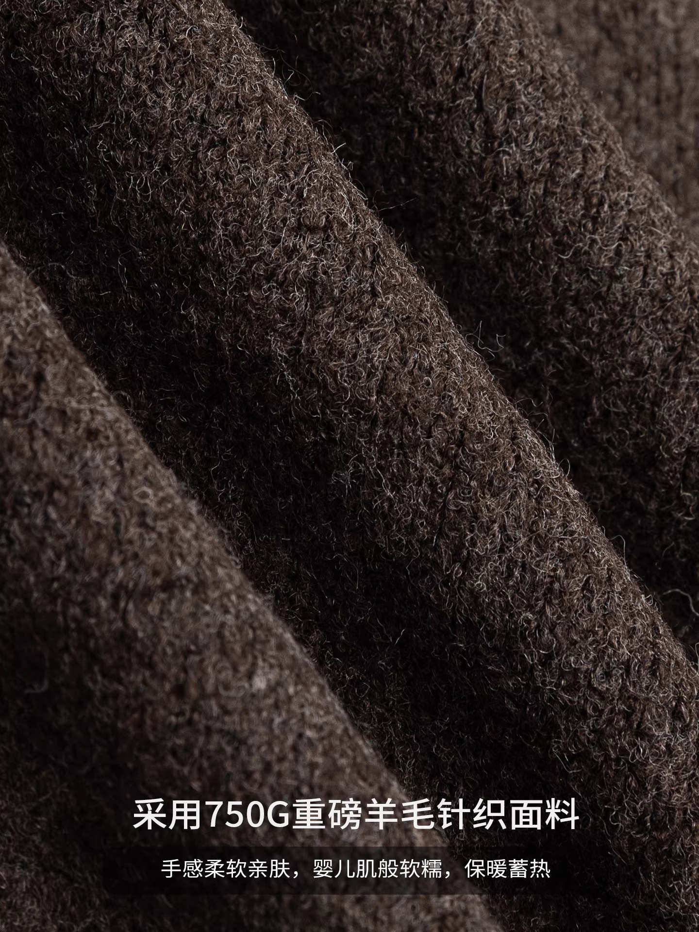 Áo len cardigan len nặng OMZM750G dành cho nam, áo len dệt kim cổ chữ V cổ điển mùa thu đông có túi.