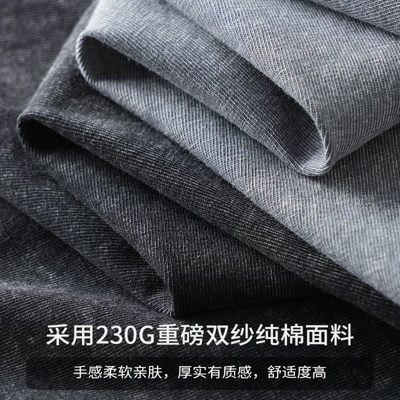 Áo thun nam tay ngắn kiểu Mỹ, chất liệu cotton 100%, dày 230g, phong cách vintage, màu batik, giặt mài, cổ tròn, mùa hè.