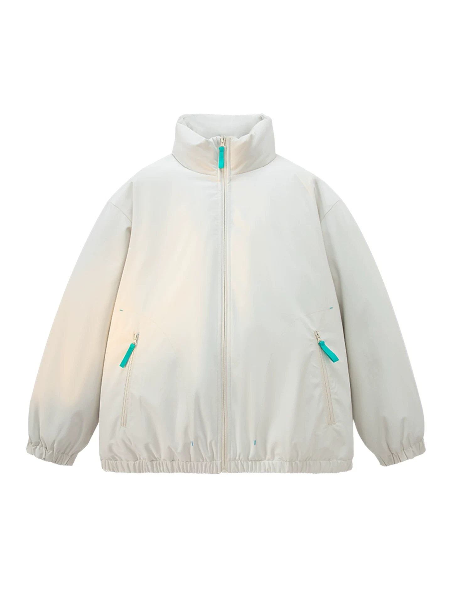 Áo khoác cotton cổ đứng dày dặn OMZM dành cho nam, kiểu dáng mới mùa đông 2025, áo khoác bông ấm lót bông, áo khoác phao đơn giản và đa năng dành cho cặp đôi.