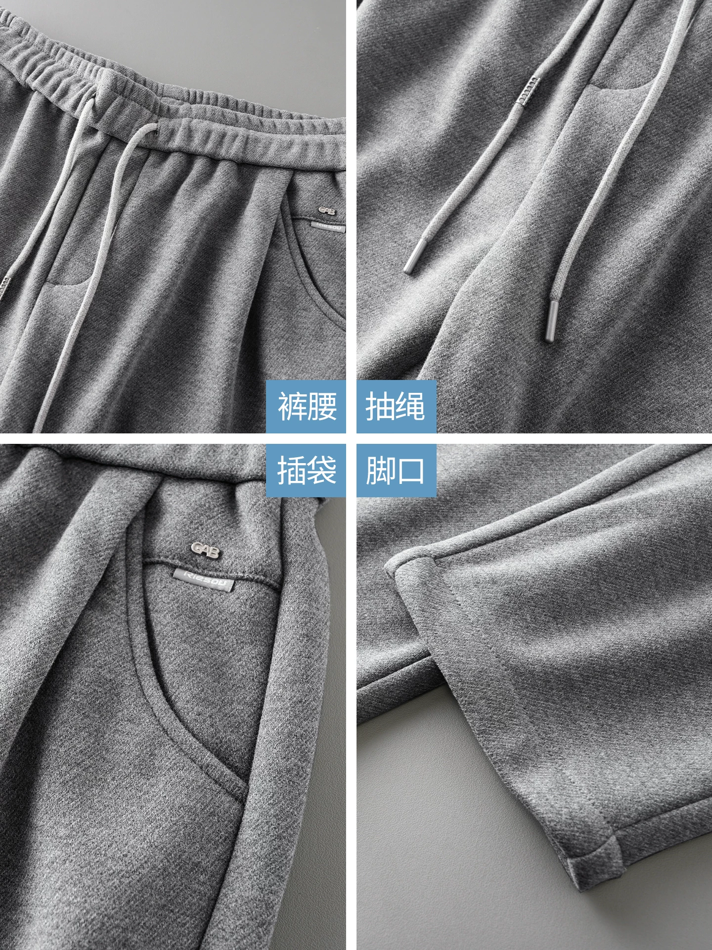 Quần len dày OMZM dành cho nam, phong cách cổ điển mùa đông, lót lông cừu, quần ấm áp thường ngày, quần ống đứng rộng thùng thình