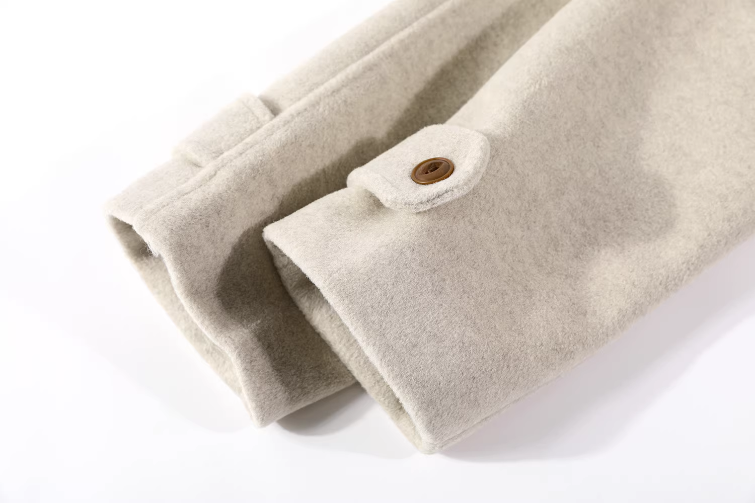 Áo khoác len dáng preppy nhỏ nhắn dành cho nữ, mẫu mới thu đông 2025, áo khoác len cao cấp có mũ