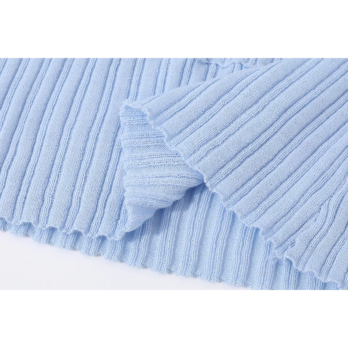 Áo dệt kim NSROU sành điệu và gợi cảm với kiểu dáng ôm sát dành cho nữ, áo thun dài tay ôm sát mùa xuân hè.