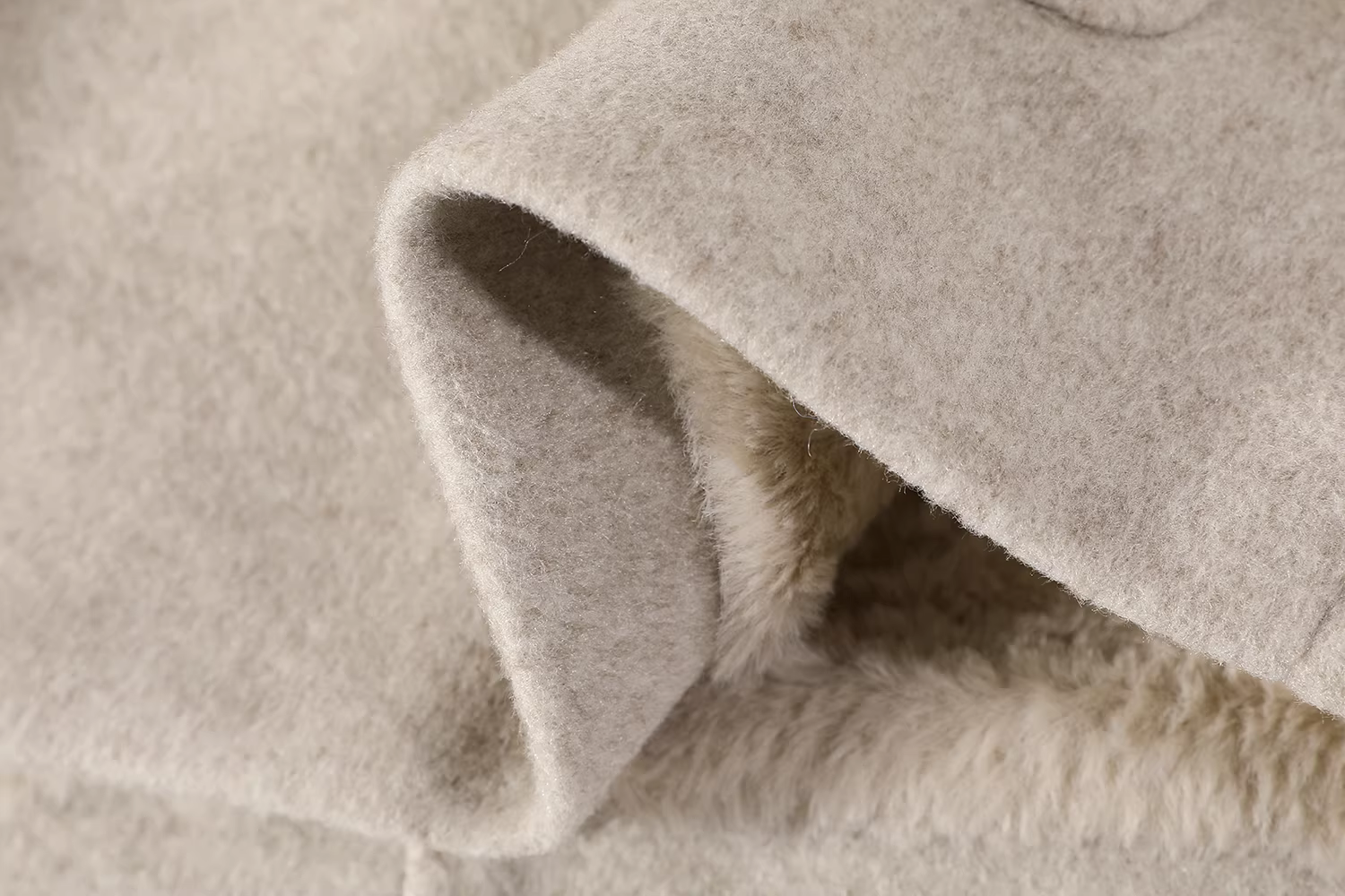 Áo khoác len dạ nữ dáng ngắn, hai lớp, kiểu Hàn Quốc, thanh lịch, sang trọng, mùa đông 2025.