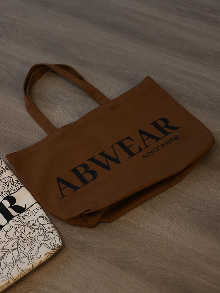 ABWEAR nguyên bản retro quần áo công sở thông thường túi vải canvas sức chứa lớn dành cho nữ 2024 túi đeo chéo cao cấp mới