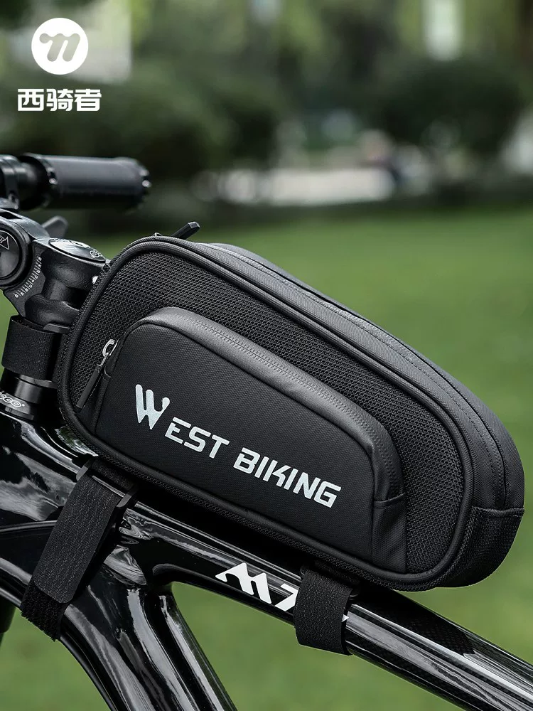 Túi đựng đồ phía trước xe đạp West Rider Túi đựng đồ phía trước xe đạp leo núi Túi đựng đồ xe đạp đường trường Túi đựng đồ phía trước Phụ kiện đi xe đạp