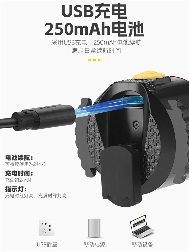 Đèn hậu xe đạp West Rider, đèn đi đêm có độ sáng cao, đèn hậu xe đạp leo núi có thể sạc lại, đèn cảnh báo xe đạp