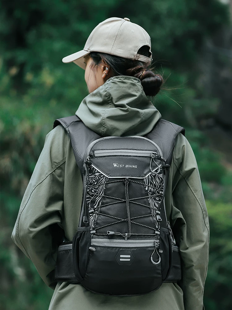 Ba lô chạy bộ West Rider dành cho nam giới, ba lô thể thao ngoài trời leo núi, đạp xe, ba lô siêu nhẹ dành cho nữ, túi chạy marathon