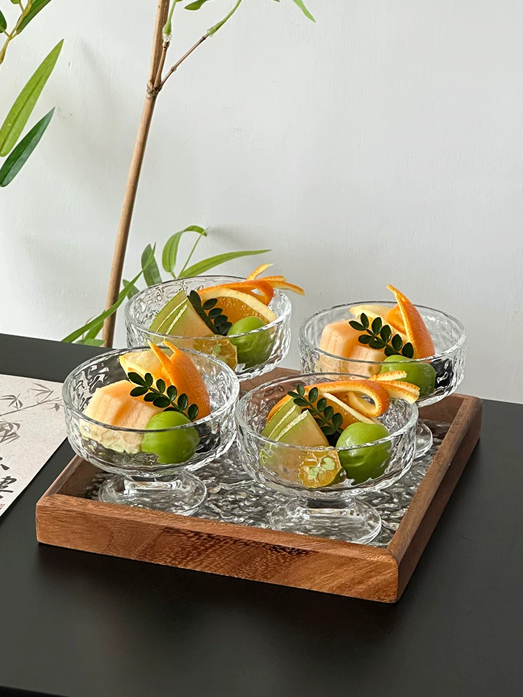Bộ đĩa trái cây phong cách Trung Hoa, khay trà cao cấp, khay tráng miệng trà chiều tinh tế.