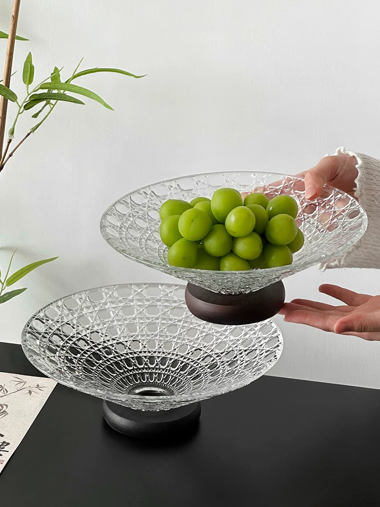 Đĩa trái cây kiểu Trung Quốc có họa tiết đá quý, khay đựng cam bergamot cổ điển, đĩa trưng bày trái cây và đồ ăn nhẹ, đĩa sáng tạo.