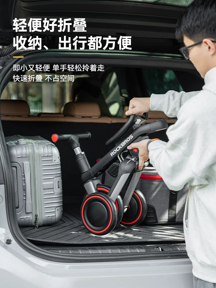 Xe thăng bằng cho trẻ em, bé trai và bé gái từ 2 đến 5 tuổi, xe scooter xoay và trượt, xe scooter đạp chân, đồ chơi quà tặng cho bé