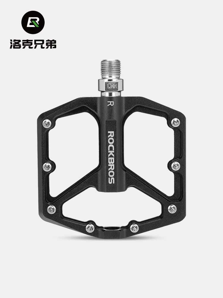 Rock Brothers bàn đạp xe đạp vòng bi chống trượt hợp kim nhôm đường xe đạp leo núi bàn đạp tấm đi xe đạp thiết bị phụ kiện