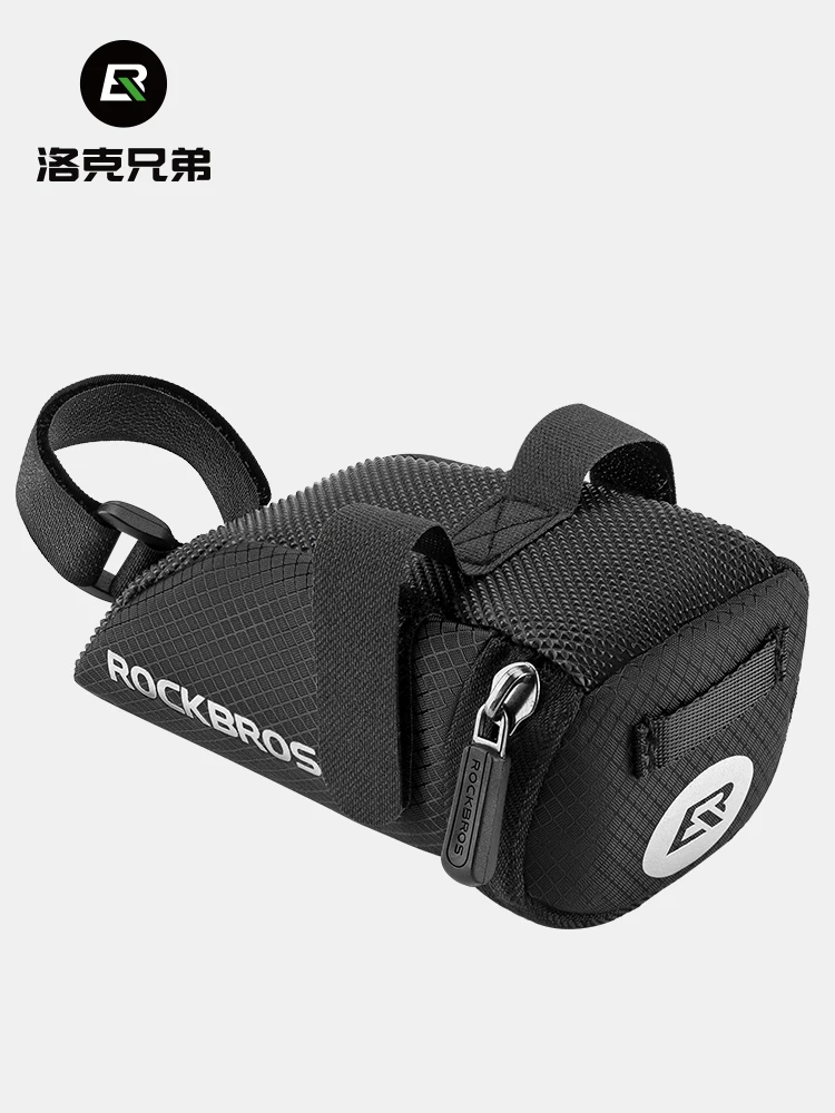 Túi đựng đồ phía sau xe đạp Rock Brothers mini, di động, dành cho xe đạp đường trường, đệm yên xe đạp, túi yên xe ba môn phối hợp, phụ kiện