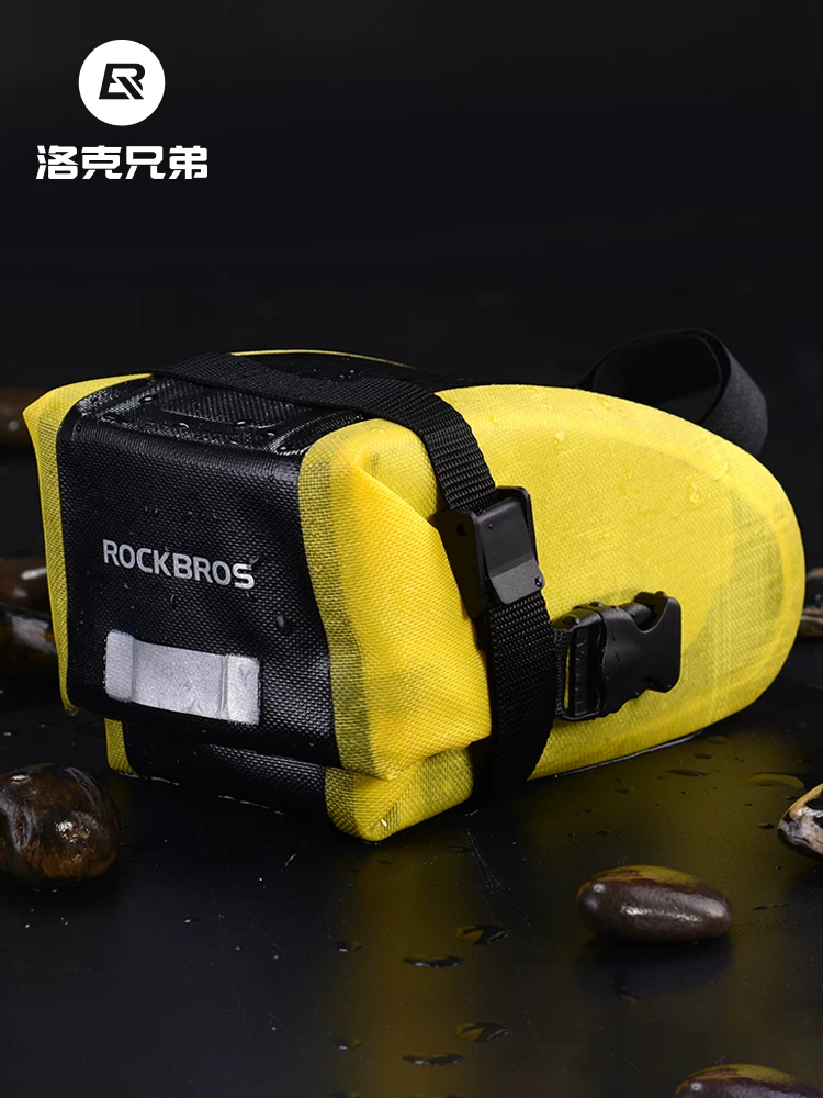 Túi đựng đồ phía sau xe đạp Rock Brothers hoàn toàn không thấm nước, túi đựng đồ xe đạp leo núi, túi yên xe phía sau, túi đựng đồ đi xe đạp, phụ kiện thiết bị