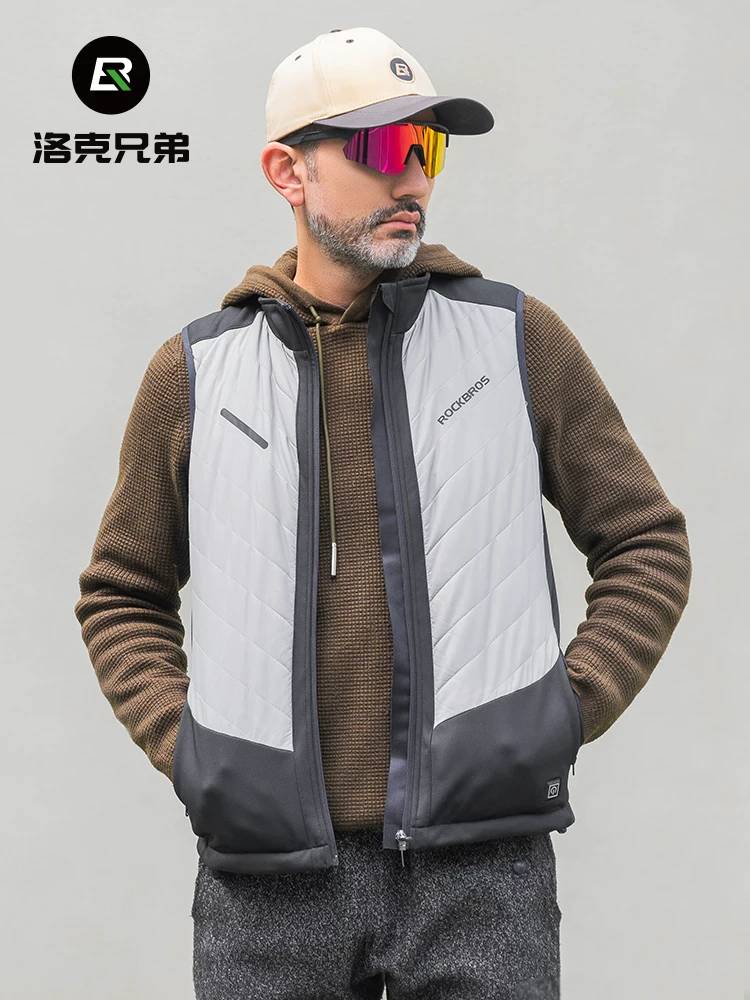 Áo giữ nhiệt Rock Brothers có sưởi điện, dành cho người đi xe máy, đi xe đạp, mùa đông, chống lạnh, dành cho nam và nữ.