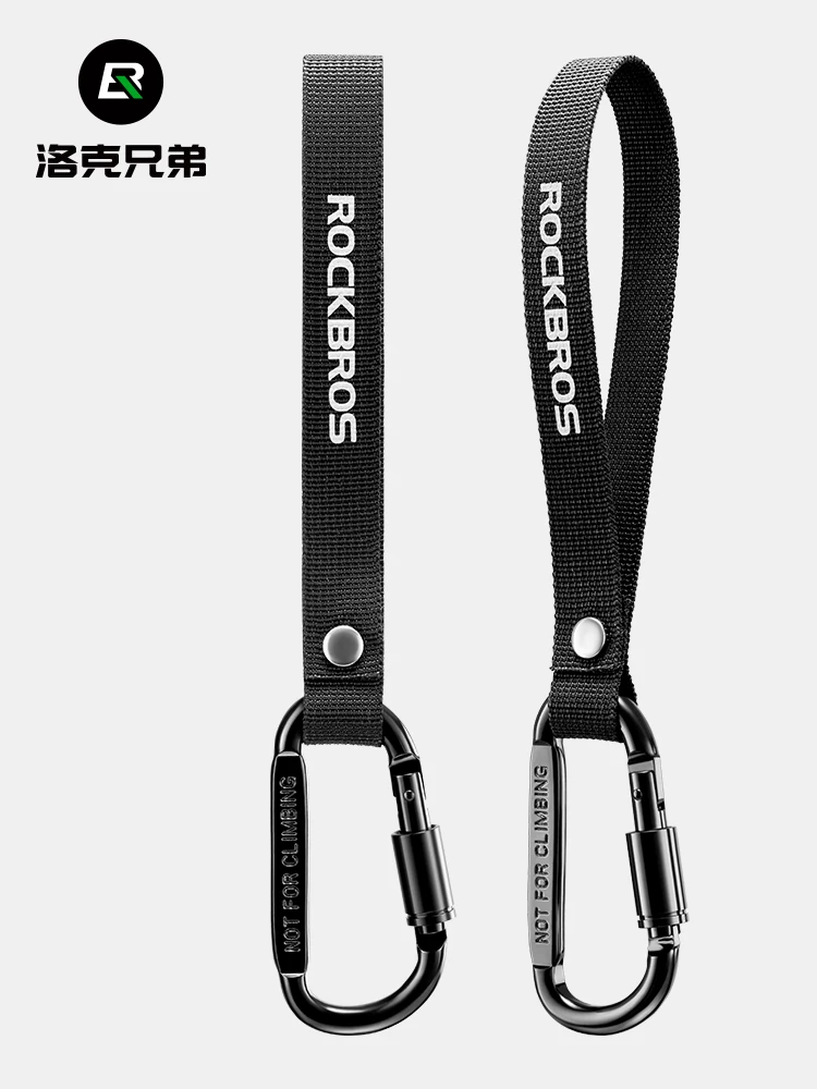 Móc xe điện Rock Brothers móc treo phía trước xe đạp đa năng dành cho xe máy để treo đồ, giao hàng mũ bảo hiểm móc hình chữ D