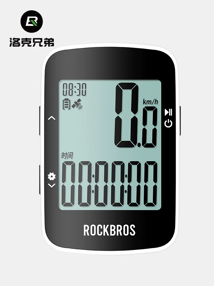 Đồng hồ đo tốc độ xe đạp thông minh không dây GPS Rock Brothers, dành cho xe đạp đường trường và leo núi, kết nối Bluetooth