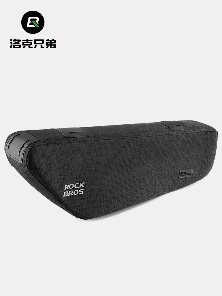 Túi đựng đồ trên xe đạp Rock Brothers, túi khung trước, túi tam giác cạnh hẹp, phụ kiện đi xe đạp leo núi và xe đạp đường trường