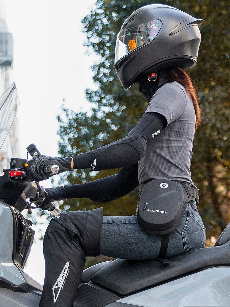 Túi đựng đồ đi xe máy chống nước Rock Brothers, túi đeo hông, túi đeo ngực, túi đeo chéo dành cho nam, đồ dùng du lịch bằng xe máy