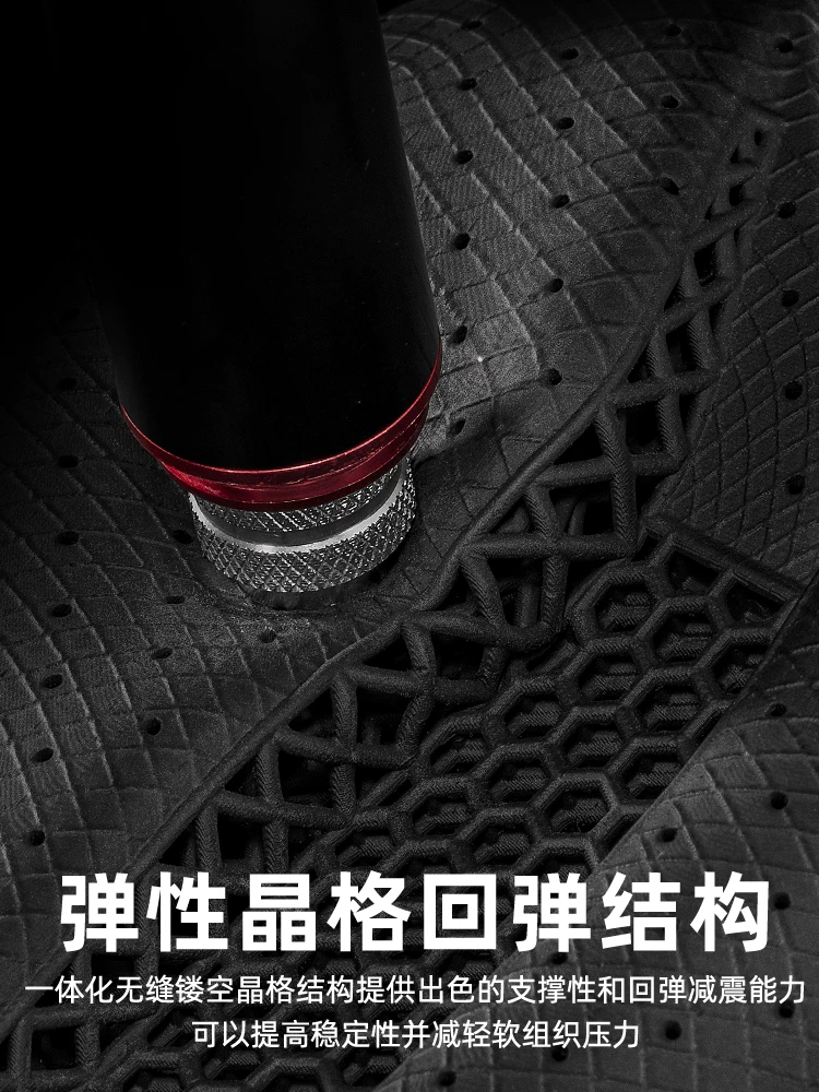 Yên xe đạp in 3D của Rock Brothers dành cho xe đạp đường trường và xe đạp leo núi, đệm ngồi đua xe rỗng, thoải mái.