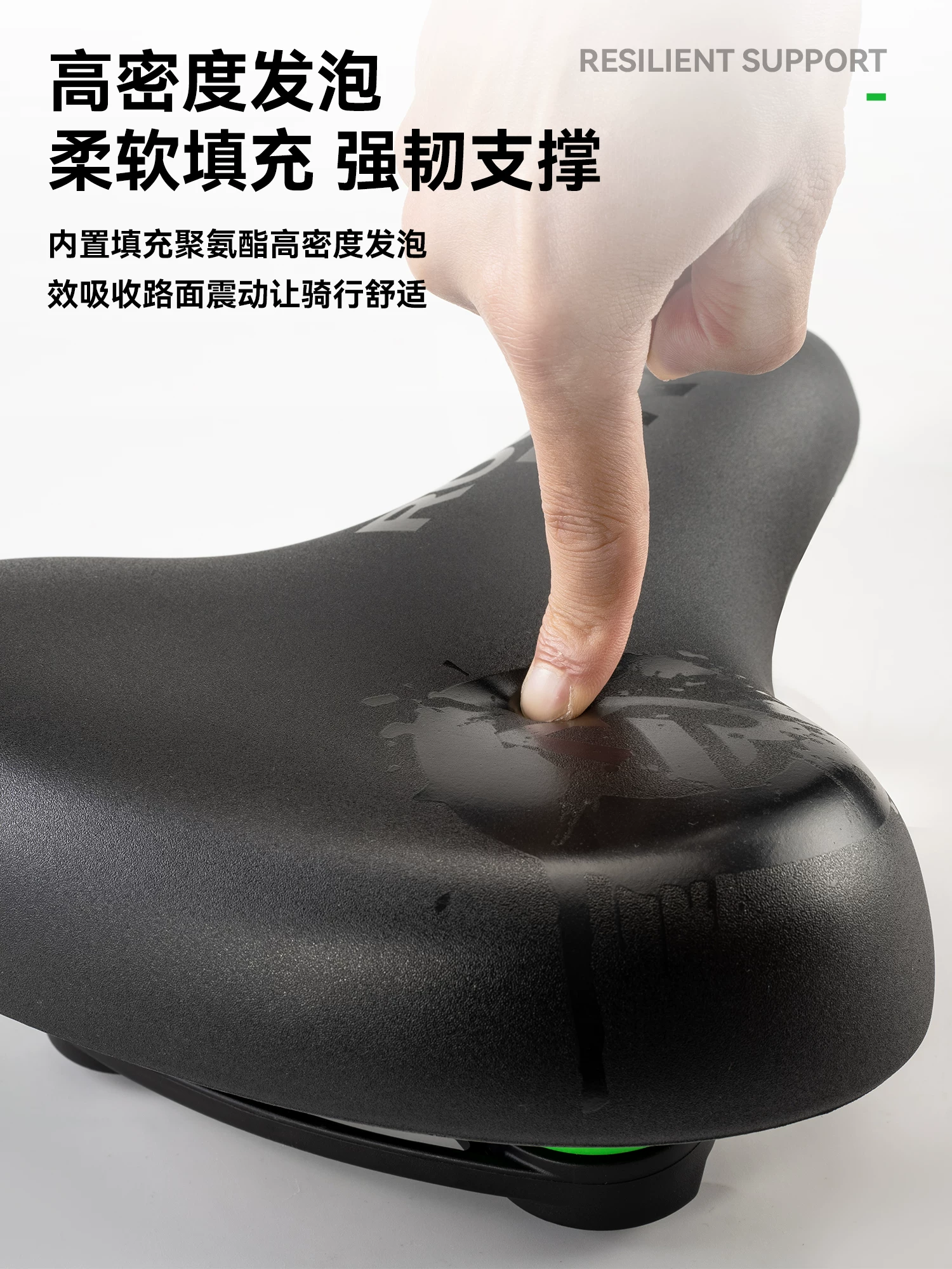 Đệm ngồi xe đạp Rock Brothers, yên xe êm ái, giảm xóc, dày và rộng hơn, yên xe đạp đường trường và leo núi, phụ kiện đạp xe