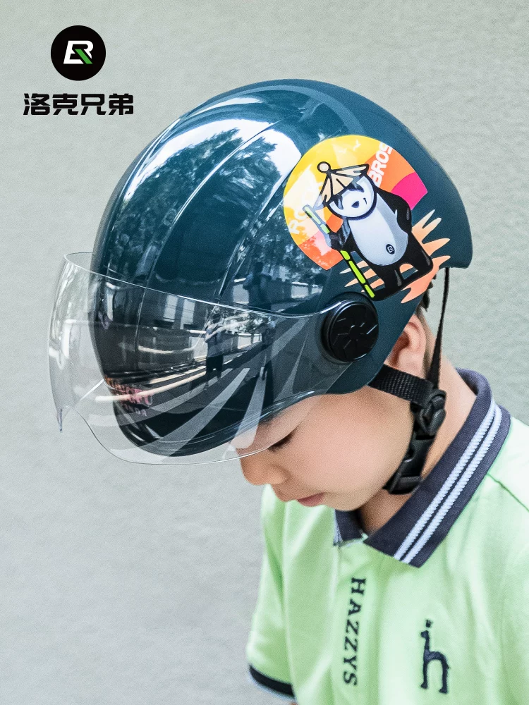 Mũ bảo hiểm xe đạp trẻ em Rock Brothers dành cho bé trai và bé gái mũ bảo hiểm nửa đầu trượt patin đi xe đạp mũ bảo hiểm an toàn thiết bị đi xe đạp