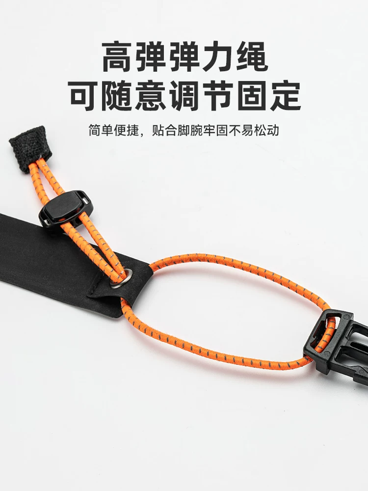 Dây đeo chân xe đạp Rock Brothers dành cho xe đạp đường trường và xe đạp leo núi, dây đeo chân đi xe đạp ban đêm, dây buộc khi chạy ban đêm, sử dụng ngoài trời an toàn cho nam và nữ.