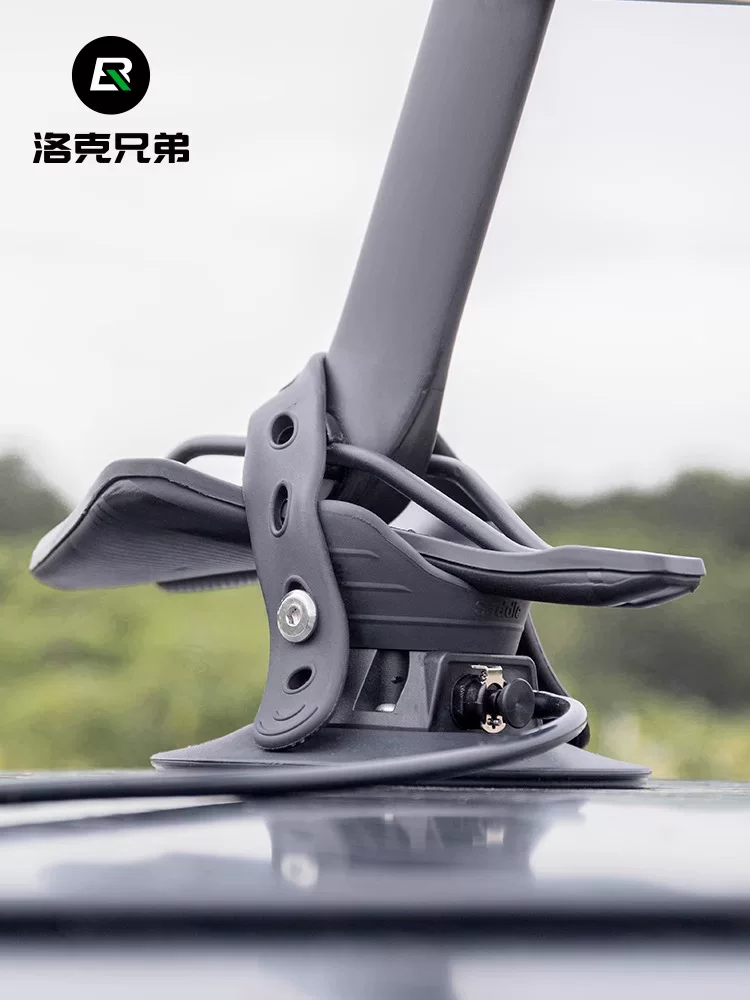 Giá để đồ trên nóc xe bằng điện Rock Brothers để chở xe đạp, thích hợp cho xe đạp leo núi và xe đạp đường trường, giá để xe đạp đảo chiều để gắn trên ô tô.