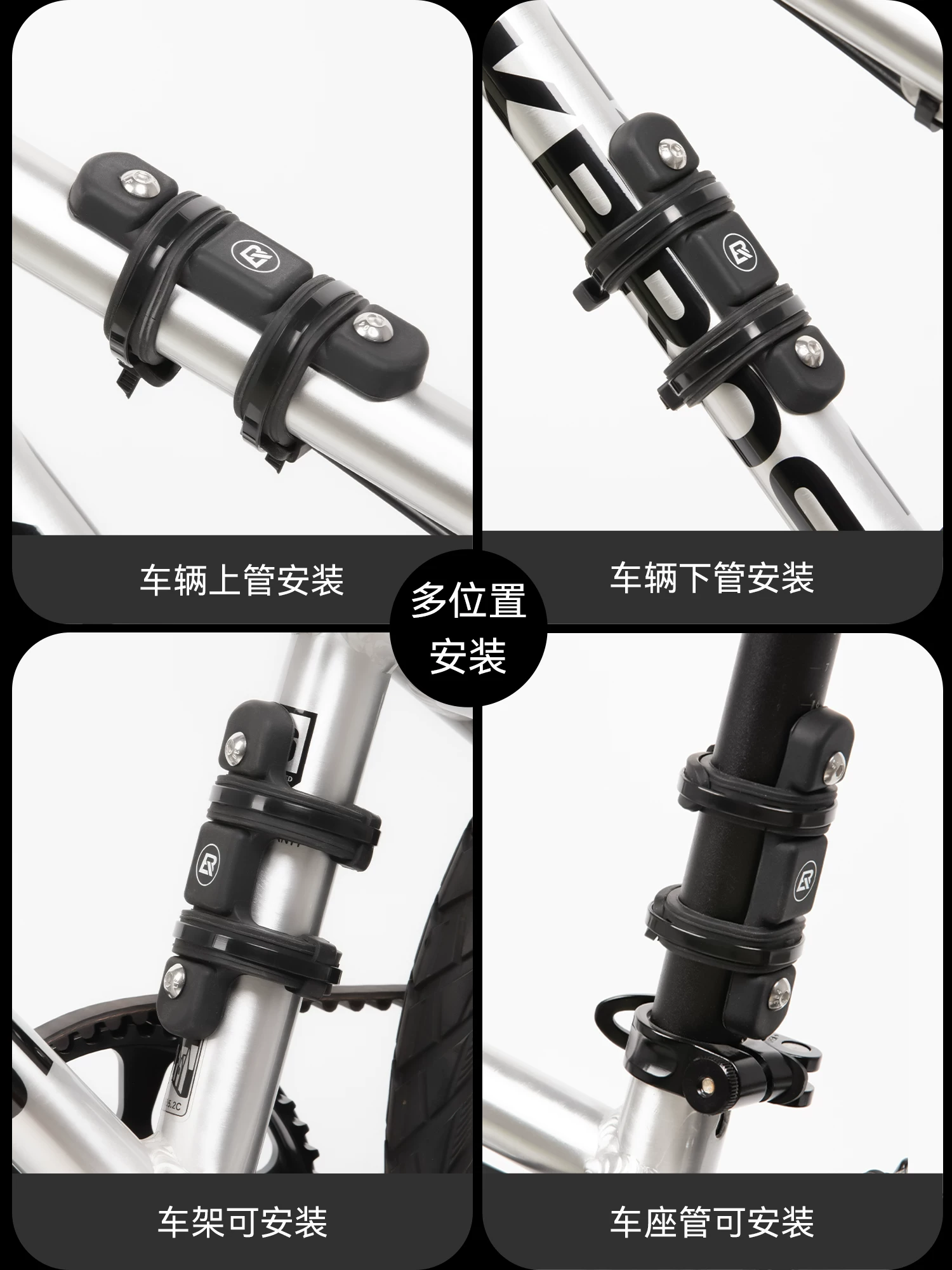 Giá đỡ chuyển đổi giá đỡ bình nước xe đạp không cần đục lỗ của Rock Brothers dành cho xe đạp leo núi và xe đạp đường trường, phổ biến cho xe đạp trẻ em
