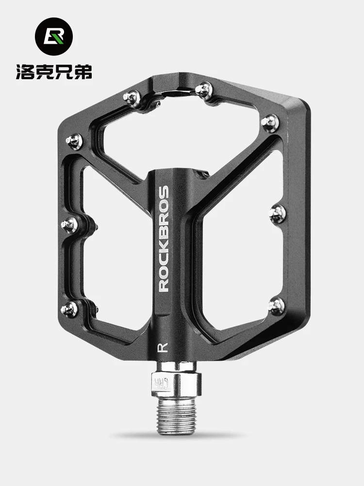 Rock Brothers xe đạp leo núi bàn đạp vòng bi chống trượt xe đạp đường bộ đạp tấm hợp kim nhôm đi xe đạp thiết bị phụ kiện