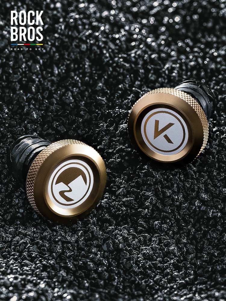 Nút bịt tay lái xe đạp Rock Brothers Sky Road Series Nút bịt tay lái xe đạp đường trường và xe đạp leo núi Nút bịt tay lái bằng hợp kim nhôm