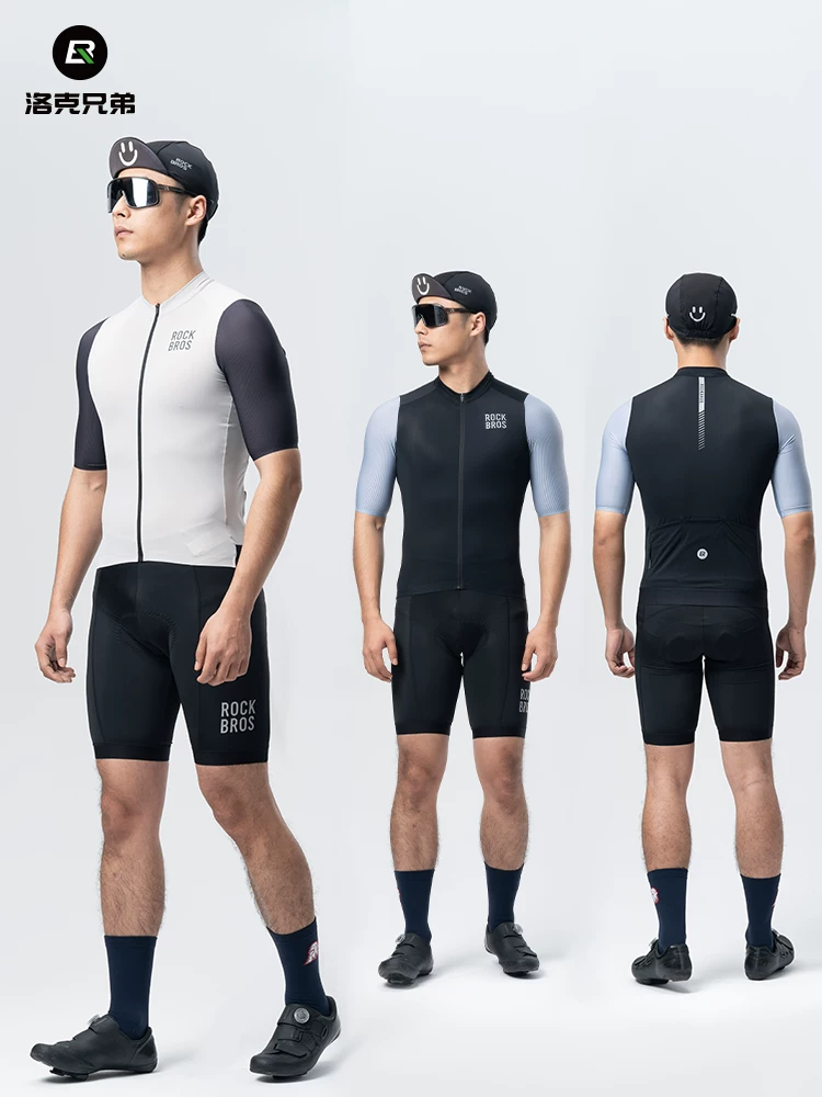 Rock Brothers ngắn tay đi xe đạp jersey xe đạp đường núi nhẹ thoáng khí thể thao nam đi xe đạp quần áo mùa hè