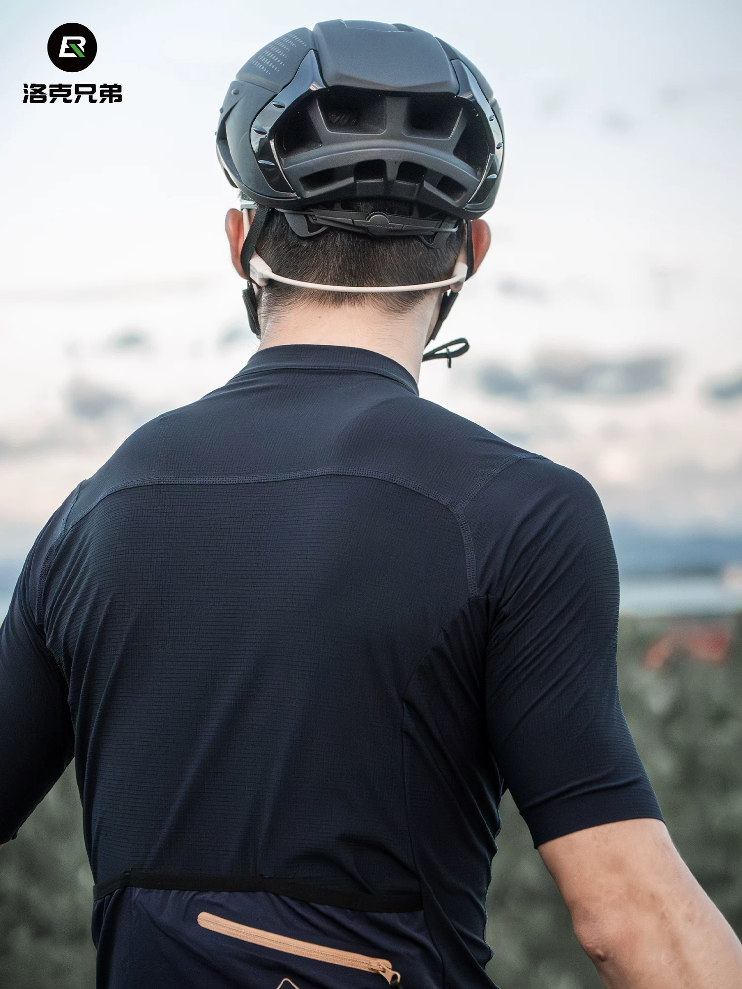 Rock Brothers Áo Đạp Xe Ngắn Tay Quần Short Bộ Nam Đường Núi Đi Xe Đạp Thể Thao Thoáng Khí Hàng Đầu Mùa Hè